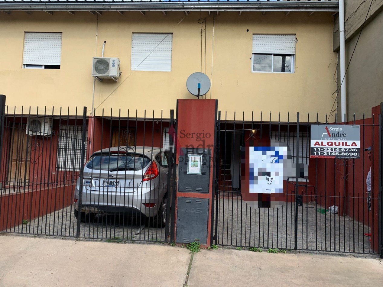 DUPLEX (2 DORMITORIOS 2 BAÑOS) CON COCHERA ALQUILER CALLE PUEYRREDON 987 JOSE C PAZ