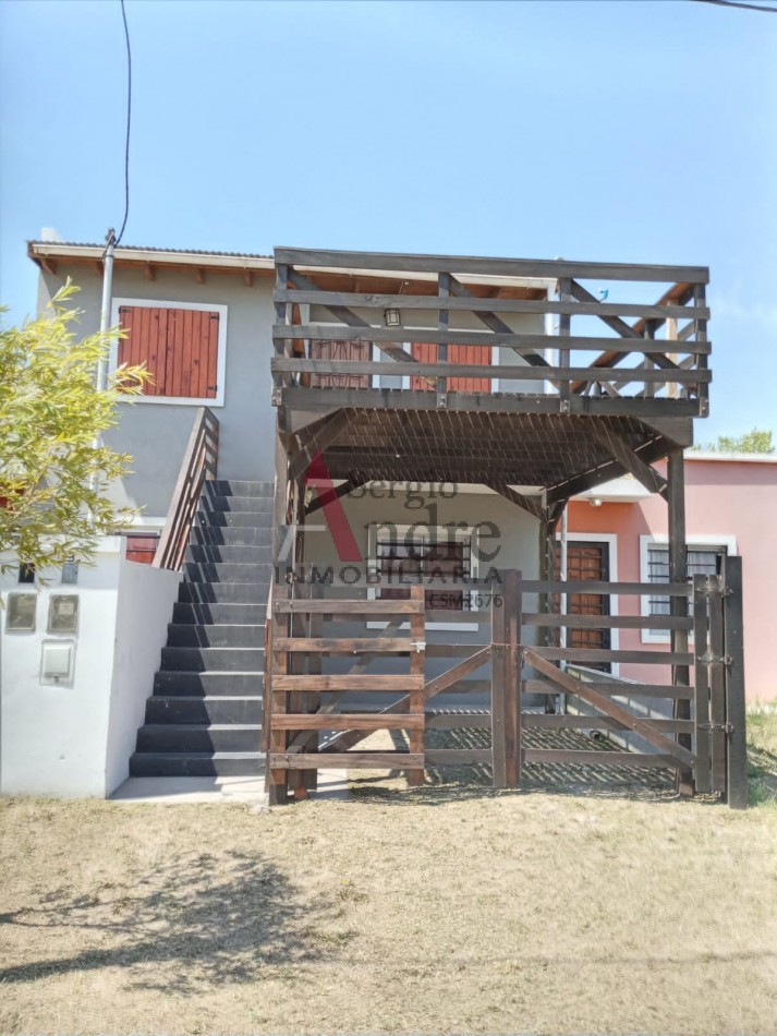 DEPARTAMENTO TRES AMBIENTES (DOS DORMITORIOS) CON COCHERA CALLE 71 NUMERO 702 - MAR DEL TUYU